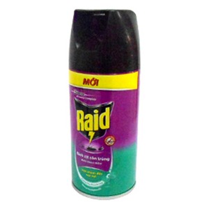 Bình xịt côn trùng Raid hương khuynh diệp 300ml (Mã SP: 050174)