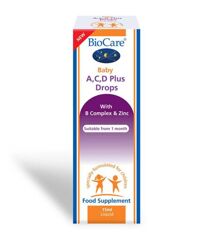 Biocare Baby Bổ Sung Vitamin A, C, D Dạng Giọt Cho Bé, 15ml ( Cho bé từ sơ sinh trở lên)