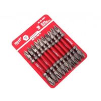 Bộ 10 Đầu vặn vít ngắn PH2-65mm Milwaukee 48-32-4361