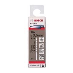 Bộ 10 mũi khoan Bosch HSS-Co 3.5 mm 2608585879