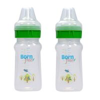 Bộ 2 bình sữa nhựa PP Born Free BF00170 - 260ml