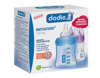 Bộ 2 bình sữa Initiation 150ml Dodie dành cho bé 0-3 tháng