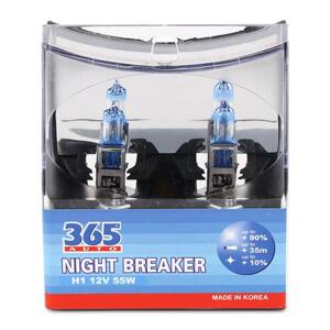 Bộ 2 bóng đèn ô tô 365-Auto H1 Night Breaker 12V