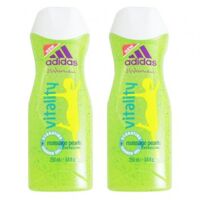 Bộ 2 gel tắm dành cho nữ ADIDAS Vitality Massage pearls Energizing Shower Gel 250ml x 2