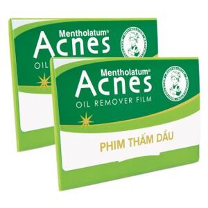 Bộ 2 gói phim thấm dầu Acnes Oil Remover Film 50 tờ x 2