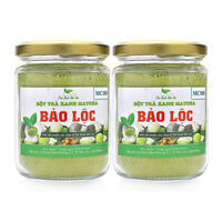 Bộ 2 hộp Bột Trà Xanh Matcha Bảo Lộc 2 x 100g