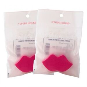 Bộ 2 mút thoa kem ETUDE HOUSE Lip Shape Puff