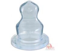 Bộ 2 núm ty Silicone chảy Canpol 18/126