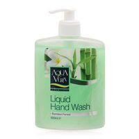 Bộ 2 nước rửa tay dưỡng chất Tre Rừng AquaVera Liquid Hand Wash 500ml