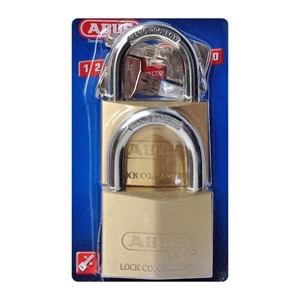 Bộ 2 ổ khóa đồng chống chìa Abus EC 75/60 CT