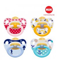 Bộ 2 ti giả cao su Nuk Classic 6-18M NU01477