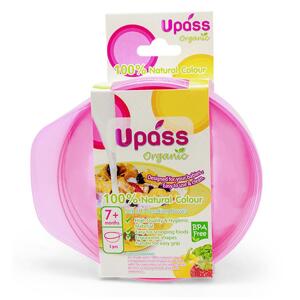 Bộ 3 bát ăn dặm Upass hữu cơ UP5184O