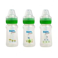 Bộ 3 bình sữa PP Born Free 260ml