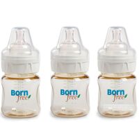 Bộ 3 bình sữa Born Free nhựa PES 150ml BPA free