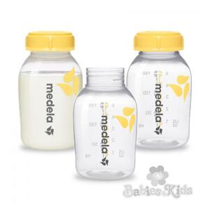 Bộ 3 bình trữ sữa Medela BPA Free - 150ml