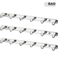 Bộ 3 cái móc áo 6 chấu gắn trên tường BAO BN316