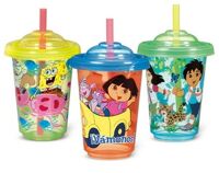 Bộ 3 cốc ống hút Dora Munchkin 10549