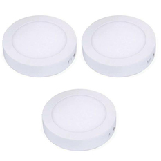 Bộ 3 đèn Led ốp nổi tròn 12W Light ONT12V