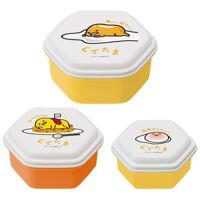 Bộ 3 hộp đựng thức ăn Skater Gudetama 295171