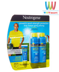 Bộ 3 kem chống nắng Neutrogena Sport