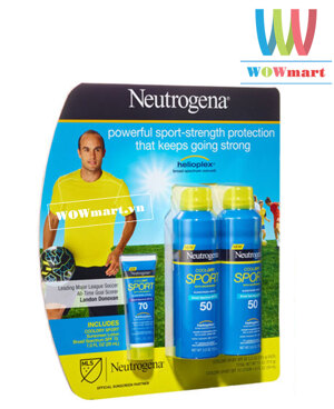 Bộ 3 kem chống nắng Neutrogena Sport