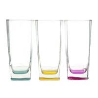 Bộ 3 ly thủy tinh cao Sterling Rainbow Luminarc J5984 330ml