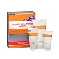 Bộ 3 sản phẩm đặc trị mụn Neutrogena Complete Acne Therapy System