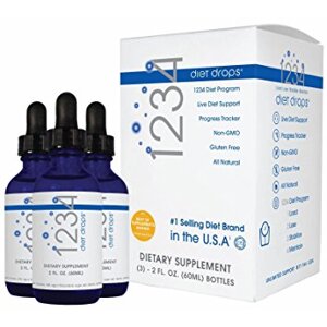 Bộ 3 sản phẩm thực phẩm giảm cân 1234 Diet drops