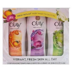 Bộ 3 sữa tắm Olay Fresh Outlast 2,1 lít