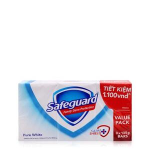 Bộ 3 xà bông Safeguard 135g