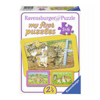 Bộ 3 xếp hình thú cưng 6 mảnh Ravensburger 06572 1