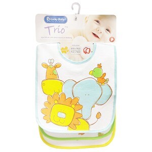 Bộ 3 yếm ăn Lucky Baby 820087