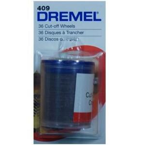 Bộ 36 đĩa cắt Dremel 409 - 24 mm mỏng 0,65 mm