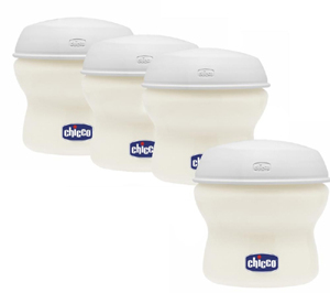 Bộ 4 bình trữ sữa Step Up Chicco - Cổ rộng