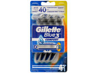 Bộ 4 cây dao cạo râu 3 lưỡi Gillette Blue 3 Comfort