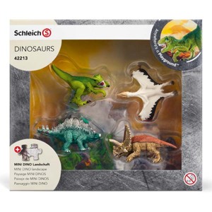 Bộ 4 Khủng Long Mini Loại 2 Schleich 42213