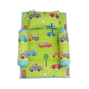 Bộ 4 món ga gối Sleep Baby F114-Vehicle Collection