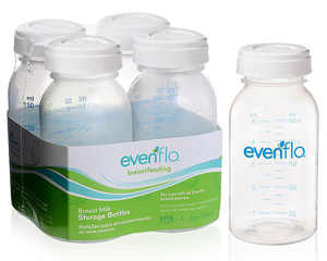 Bộ 44 bình trữ sữa Evenflo 150ml