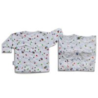 Bộ 5 áo cài giữa tay dài Mihababy ATD03