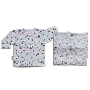 Bộ 5 áo cài giữa tay dài Mihababy ATD03