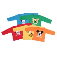 Bộ 5 áo cài vai tay dài Mihababy ATD10