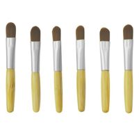 Bộ 6 cọ trang điểm mini Ecotools #1223 Bamboo 6 Mini Brushes