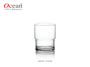 Bộ 6 Cốc Thủy Tinh Stack loại thấp B00107 – 200ml
