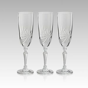 Bộ 6 ly pha lê uống Champagne flute 12805/17002/190