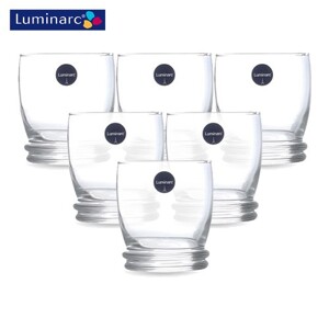 Bộ 6 ly thuỷ tinh Luminarc Cortina - 310 ml, thân thấp