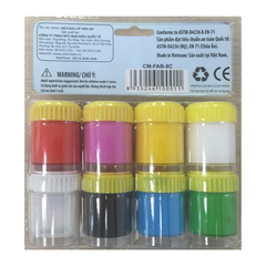 Bộ 8 Màu Vẽ Trên Vải Colormate - CM-FAB-8C