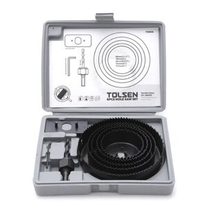 Bộ 8 vòng khoét lỗ lớn Tolsen 75866