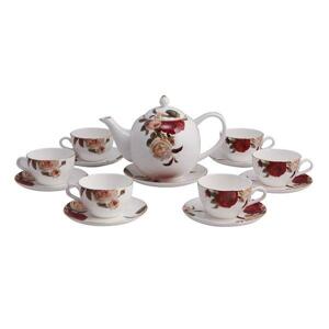 Bộ ấm và tách trà sứ xương Bone Porcelain 145773