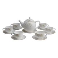 Bộ ấm và tách trà sứ xương Bone Porcelain 145787