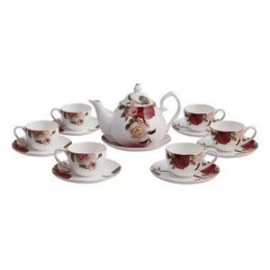 Bộ ấm và tách trà sứ xương Bone Porcelain 146773